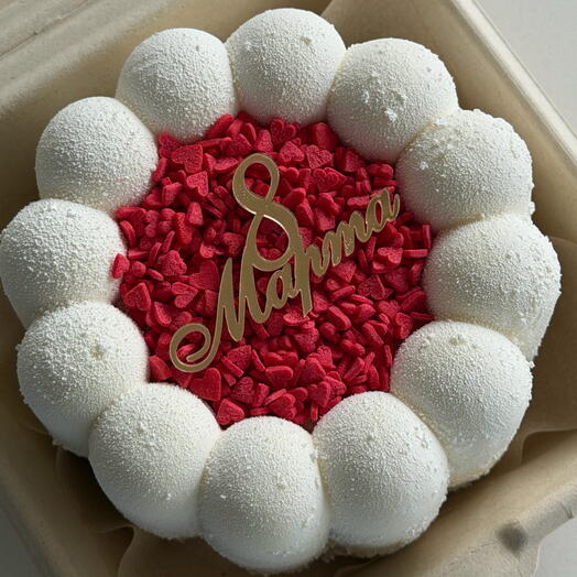 Муссовый бенто торт с 8 марта подарок дочке маме жене девушке бабушке