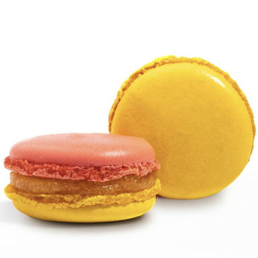 Макарон Mon Bon «Ананасы в шампанском с кокосовым кремом»