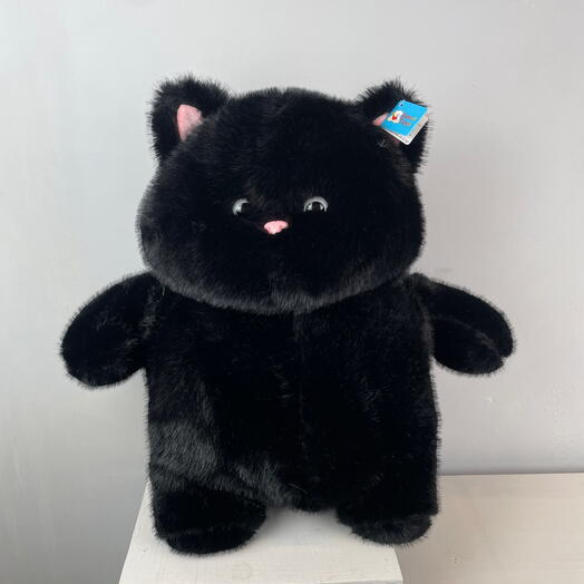 Игрушка большой черный кот