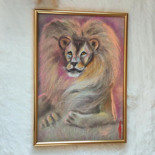 Картина "Лев"