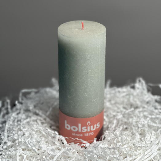 Свеча bolsius бирюзовая