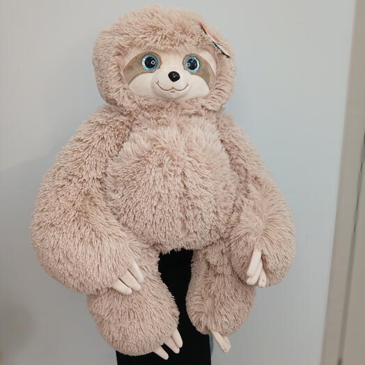 Ленивец Луи кофейный средний