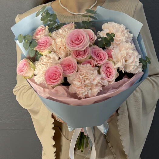 💕Сладкий поцелуй с кустовыми розами