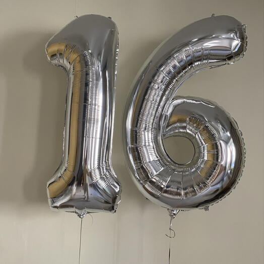 Шар цифра 16