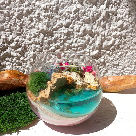 Microflora with a reservoir