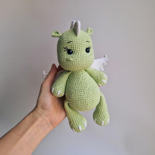 Вязаная игрушка "Дракоша"