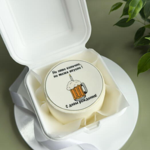 Бенто торт « Не пиво конечно, но тоже вкусно»