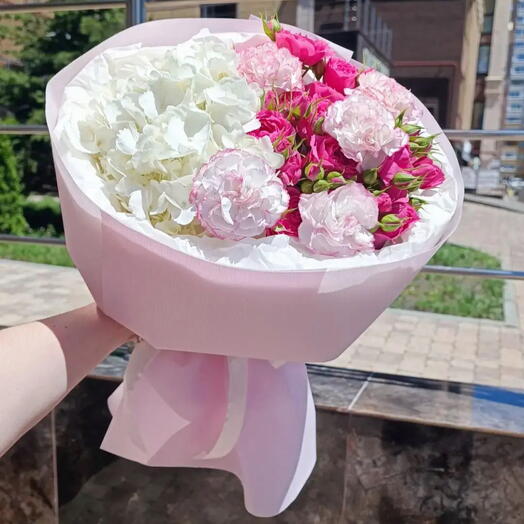 Букет «Розовое облачко»