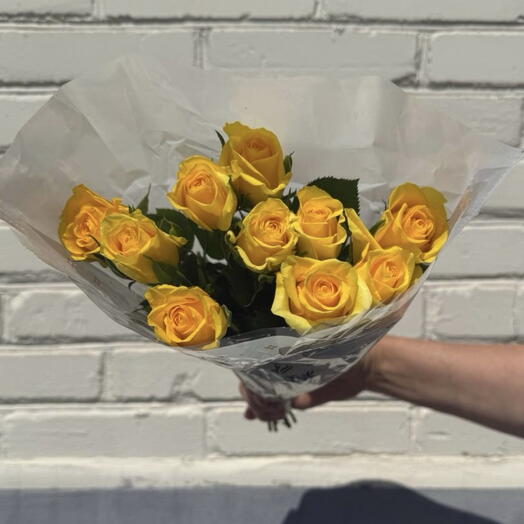 Пачка 10 роза yellow