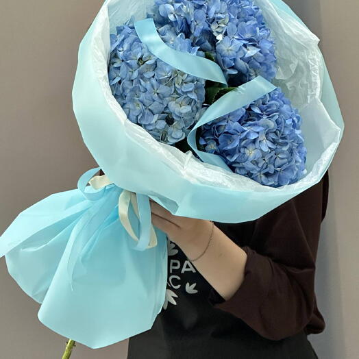 Букет из гортензии 💙