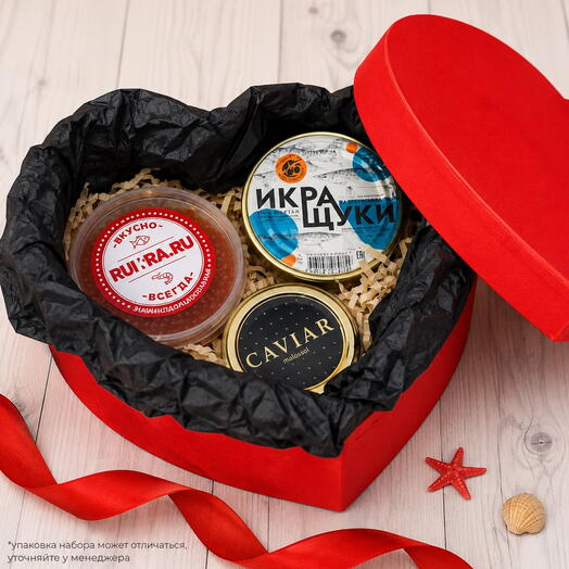 Подарочный набор «Три оттенка вкуса-2» LOVE middle (Пакет)