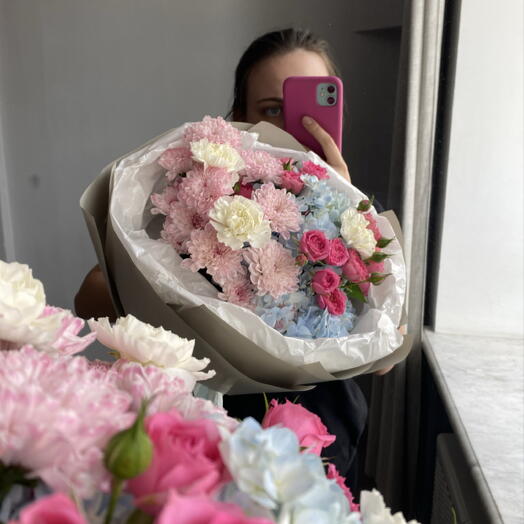Букет «Пышное облако»