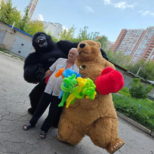 Медведь-Боксёр 2.6м