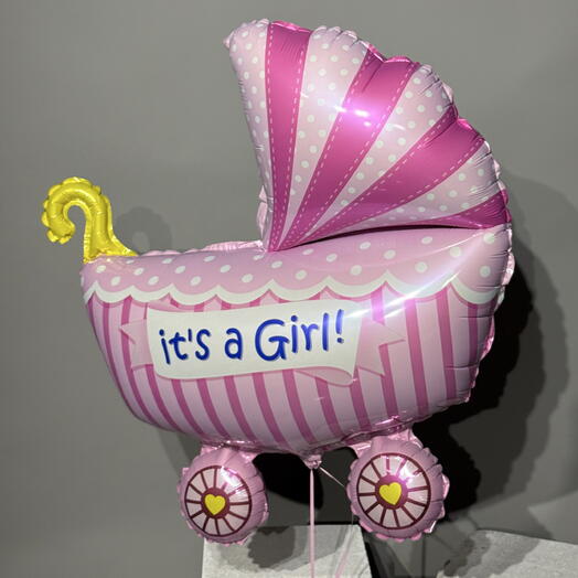 ГЕНДЕРПАТИ ! Шарик «It s a girl!» / шары Уфа