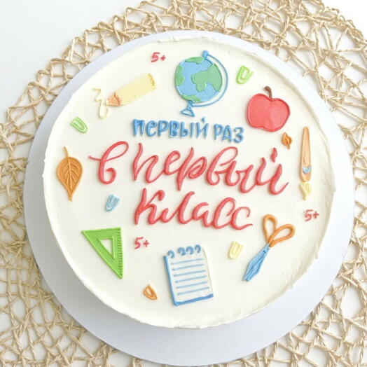 Торт на 1 сентября