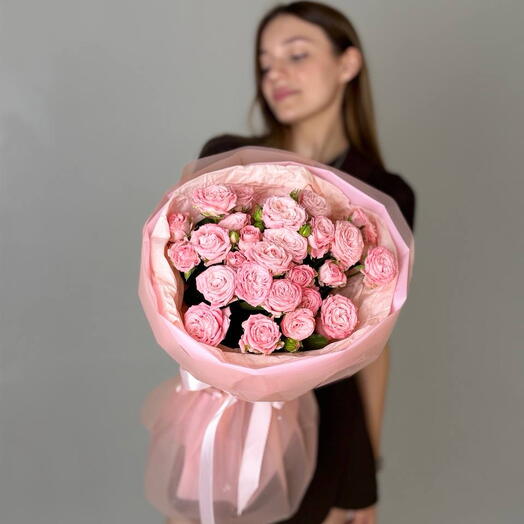 15 кустовых роз