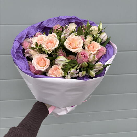 Фиолетовый букет 💐