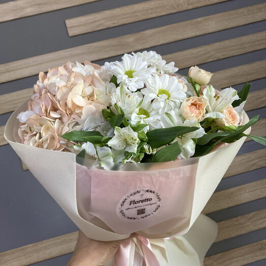 Букет с гортензией 💐
