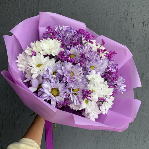 Ромашки фиолетовые 💜