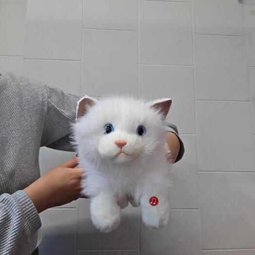 Мягкая игрушка кот , музыкальная игрушка