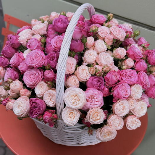PURE ROSE BASKET — L SIZE