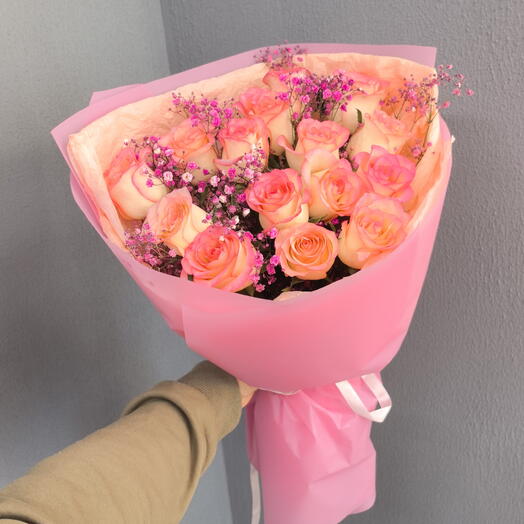 Букет "Малинка💞"
