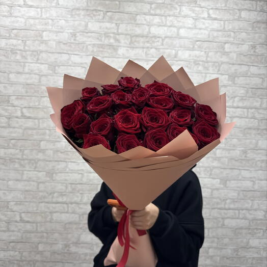 Красные розы 60см 🌹🌹🌹