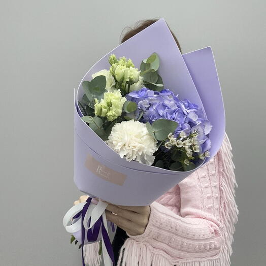 Букет комплимент «Сирень» 💜