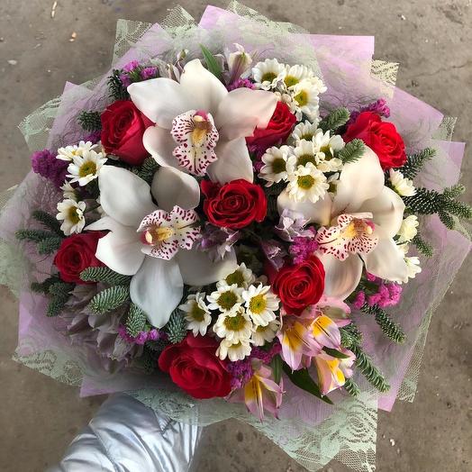 Букет "Рождественская сказка"