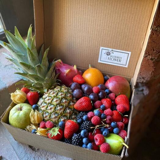 Коробка с экзотическими фруктами "Eco-box 7"