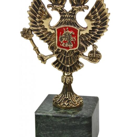 Бронзовая фигурка "Герб ФСБ" выс.12,5см, Декор в Москве, купить по цене ...