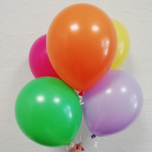 Globos de helio 5 piezas