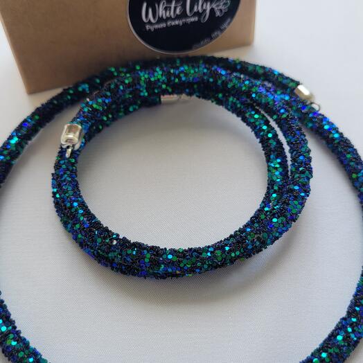 Carnival set in blue and green