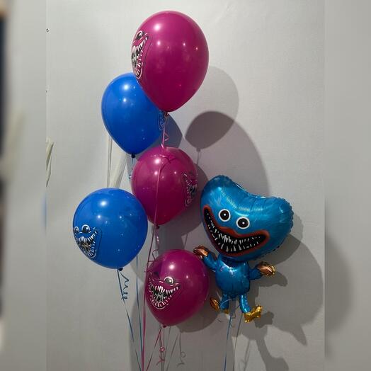 Balloons with helium Hagi Vagi 6 pcs