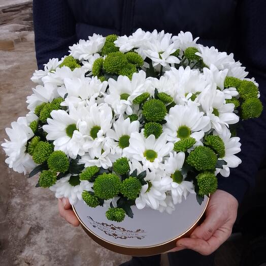Цветы в коробке