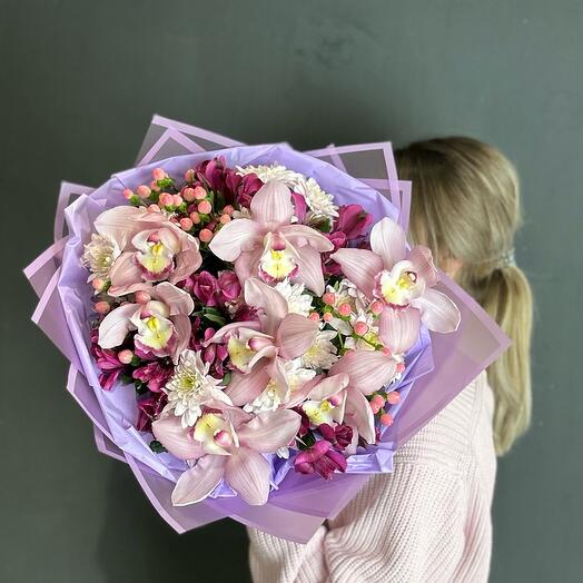 Букет «Love orchids»