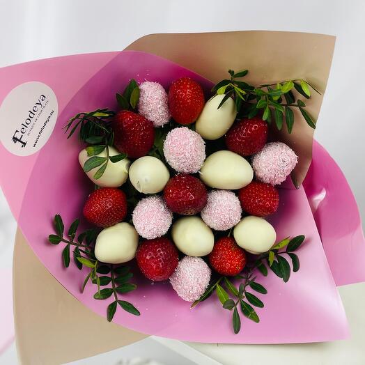 Букет из клубники «Нежность»