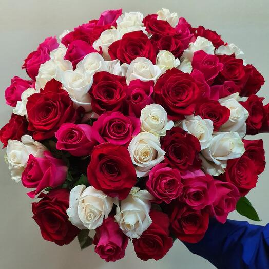 Buquet of 75 roses