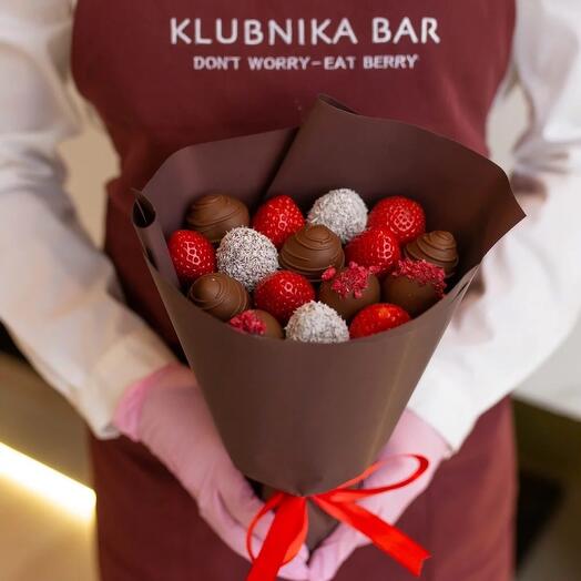 Ramo de fresas cubiertas de chocolate nueva YORK S