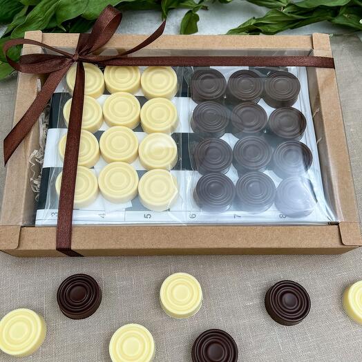 Шашки шоколадные