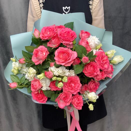 Prefabricated bouquet of Love you💓