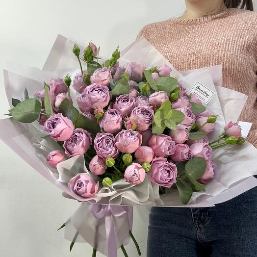 Пионовидные розы Лавендер баблс 💜  (похожи на пионы )