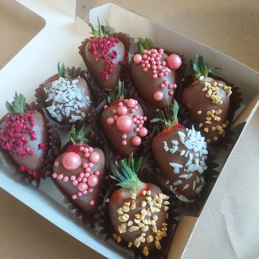 Chocolate-covered strawberries
