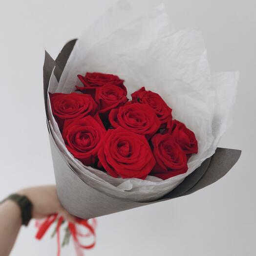 I will collect a bouquet of 116 (9 roses Con Amore)