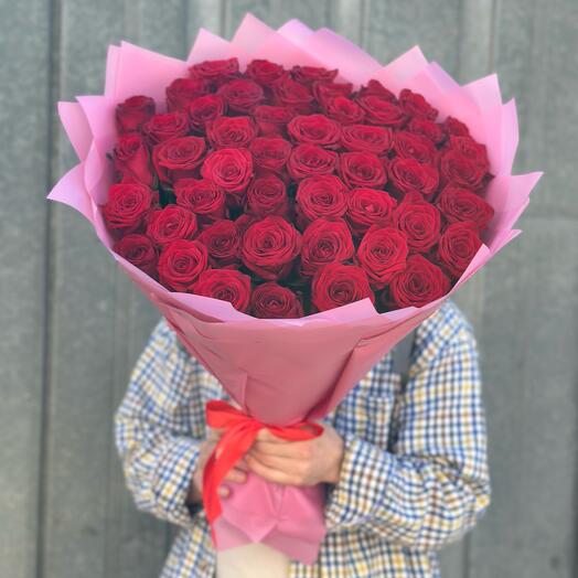 Bouquet of 49 roses