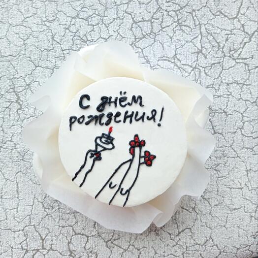 Бенто-торт Сникерс девушке