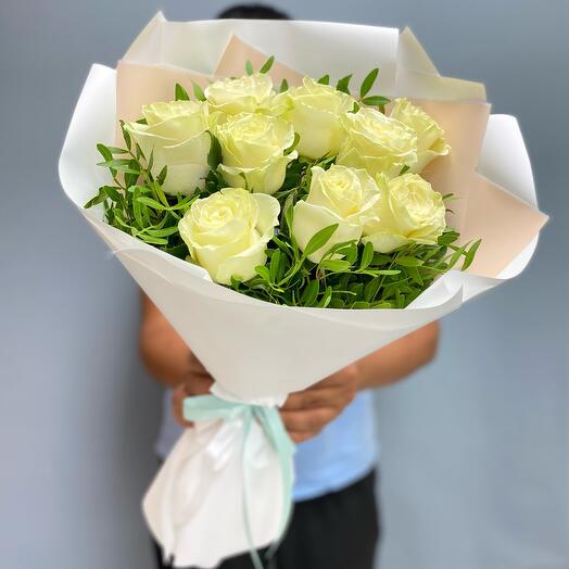 Mono bouquet of Ecuadorian Roses