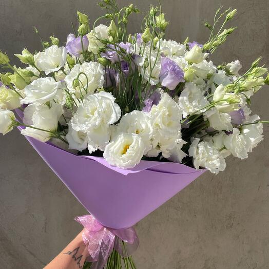 Букет из Эутомы 💜🌸