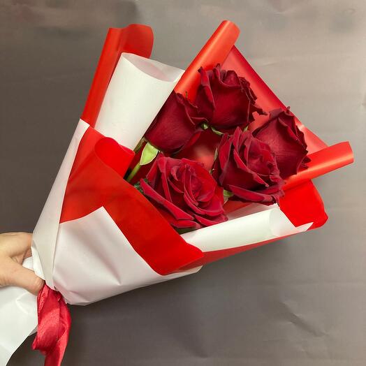 🌹Букет из бордовых роз