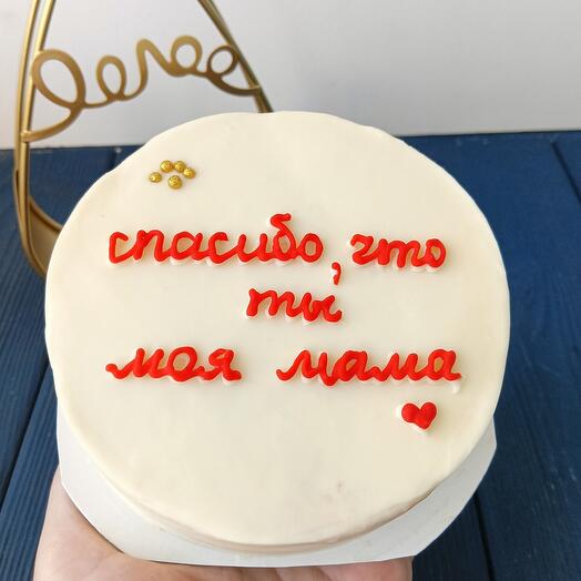 Мини бенто торт маме